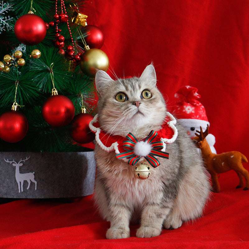 Cat Christmas tie