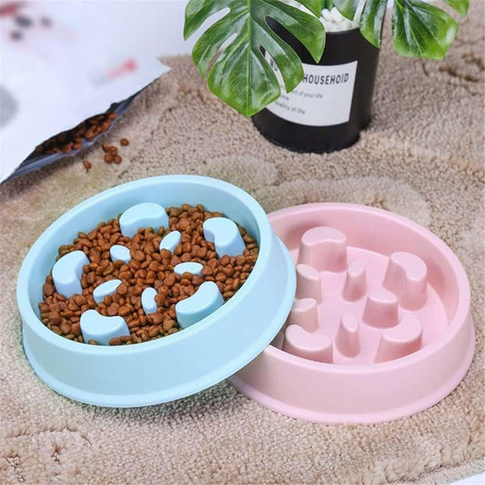Slow Feeding Pet Bowl - Healthy Eating - TailTastic Store