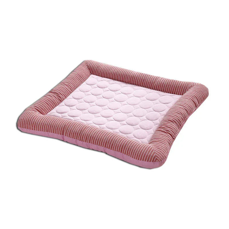 Pet Cooling Mat - Ice Silk Summer Pad for Dogs & Cats - TailTastic Store