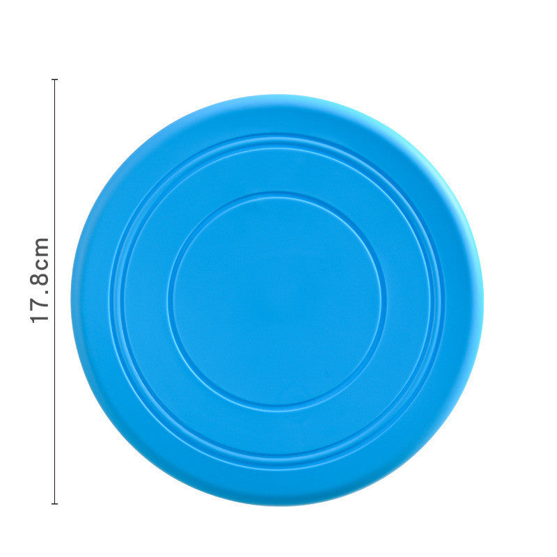 Dog Training Frisbee - Durable TPR Toss Toy