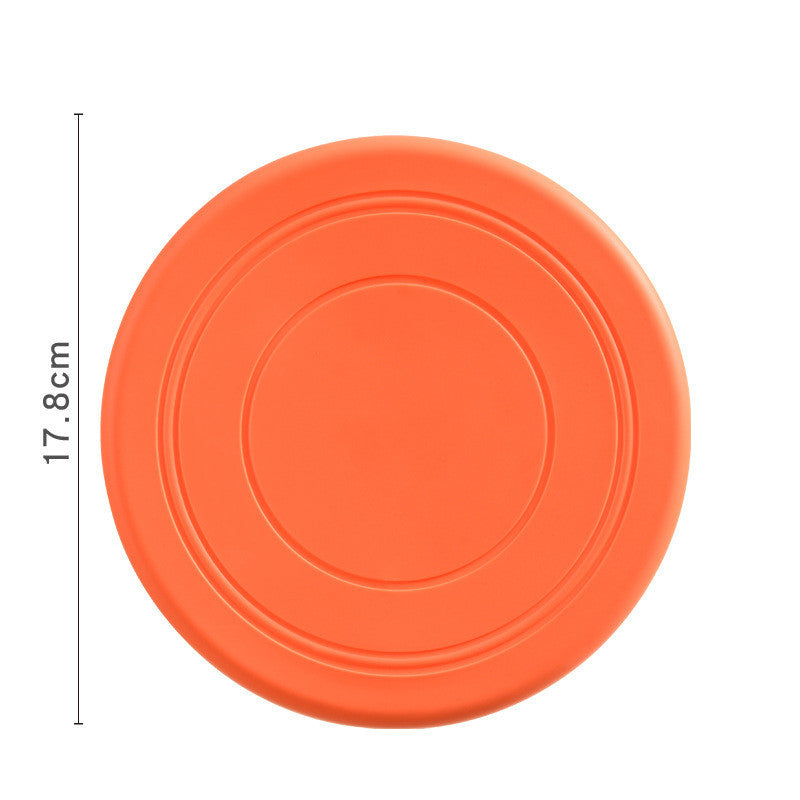Dog Training Frisbee - Durable TPR Toss Toy
