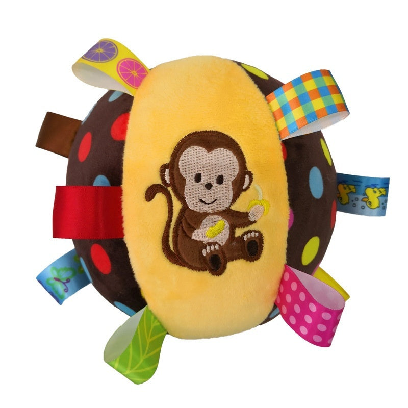 Interactive Dog Football Toy - Durable PU Ball with Strap