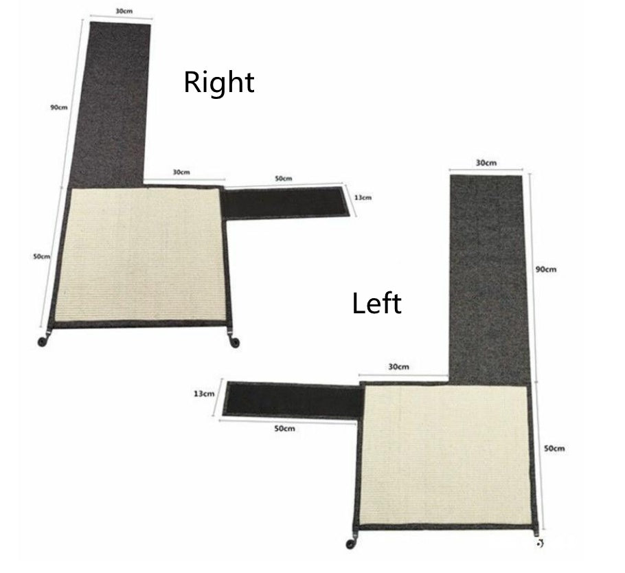 Sisal Cat Scratch Pad – Sofa & Furniture Protector - TailTastic Store