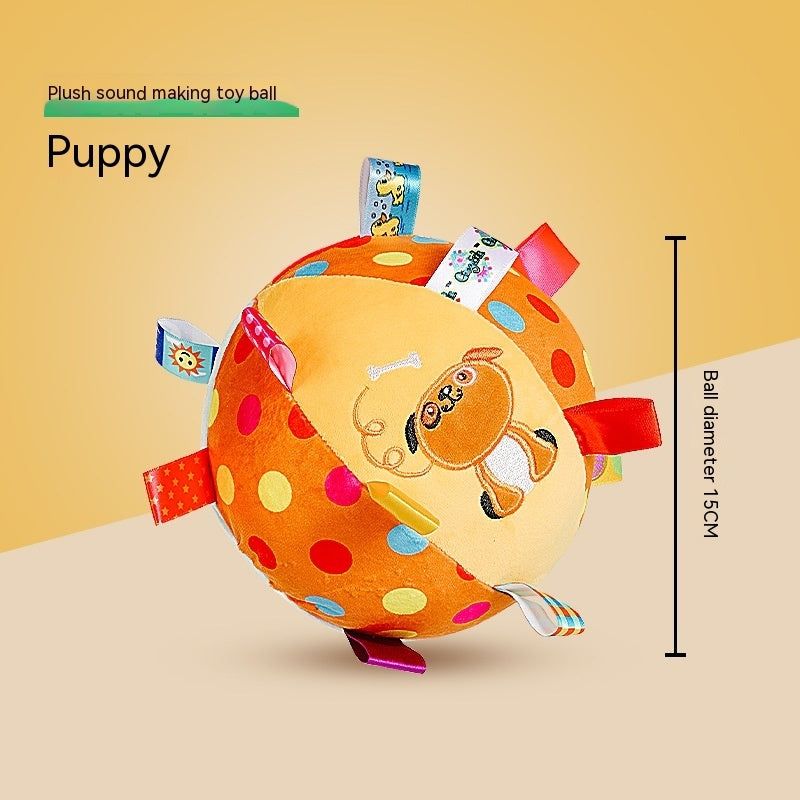 Interactive Dog Football Toy - Durable PU Ball with Strap
