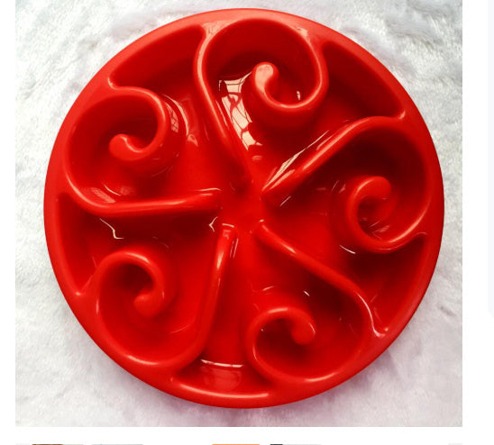 Slow Feeding Dog Bowl - Anti-Gulp Pet Feeder
