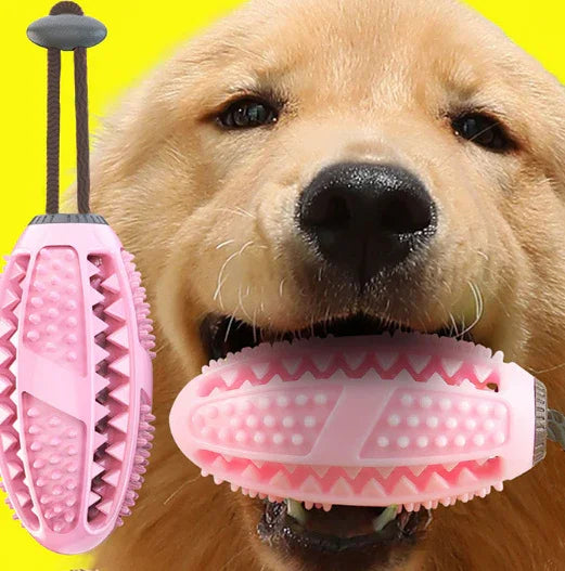 Silicon Suction Cup Dog Toy - Interactive Tug Chew Ball - TailTastic Store