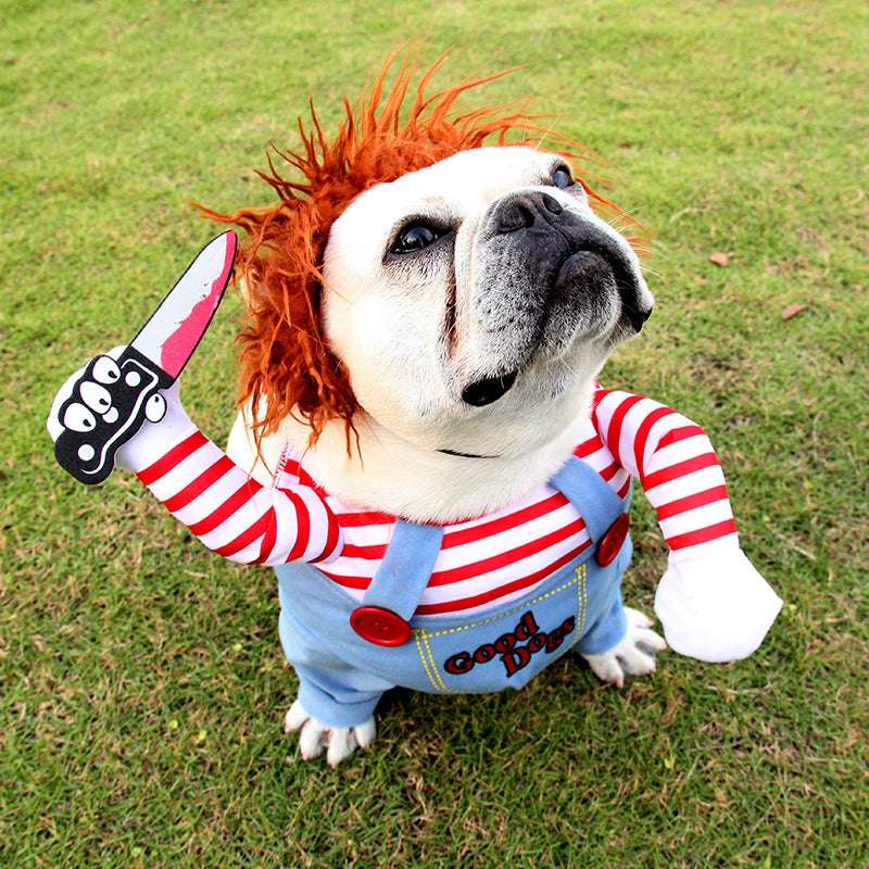 Chucky halloween Costume For dog