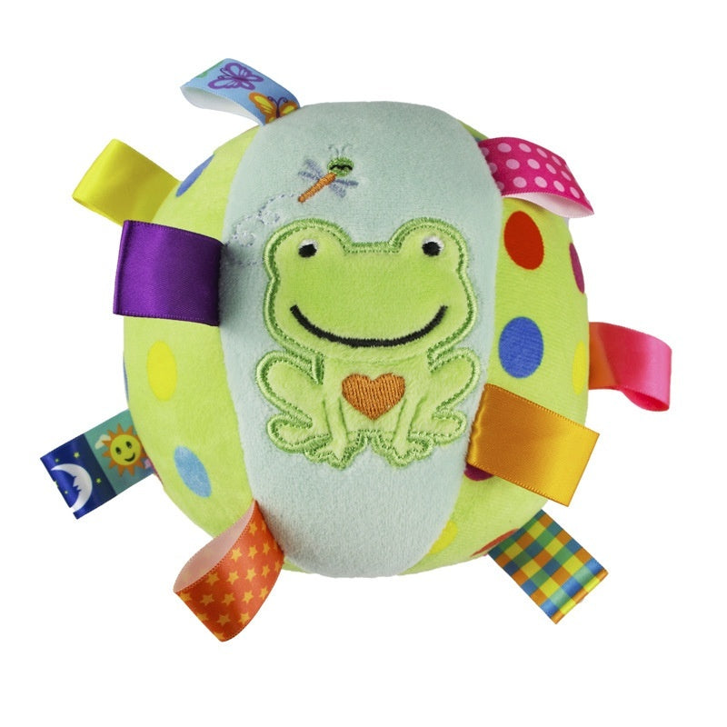 Interactive Dog Football Toy - Durable PU Ball with Strap