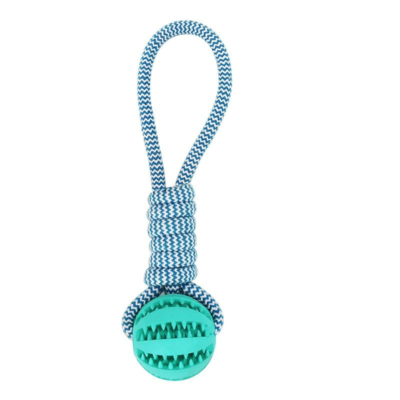 Interactive Dog Ball Toy - Durable Tug Chew with Rope