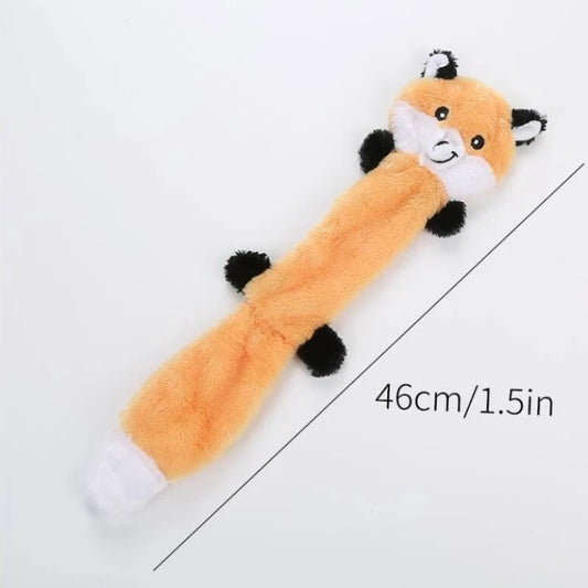 Squirrel Squeaky Dog Toy – Funny Plush Chew Toy for Puppies & Dogs Dog toys TailTastic Store