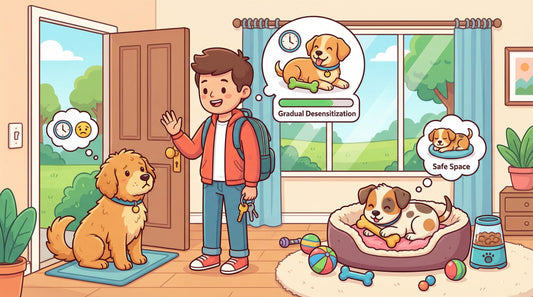 Dog Separation Anxiety, for pet owner leaving home.