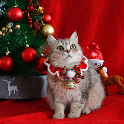 Cat Christmas tie