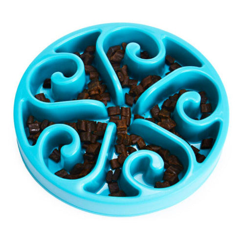 Slow Feeding Dog Bowl - Anti-Gulp Pet Feeder