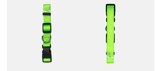 Adjustable Puppy Collar - Soft Nylon Collar for Puppies, Small Dogs and Cats