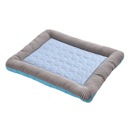Pet Cooling Mat - Ice Silk Summer Pad for Dogs & Cats