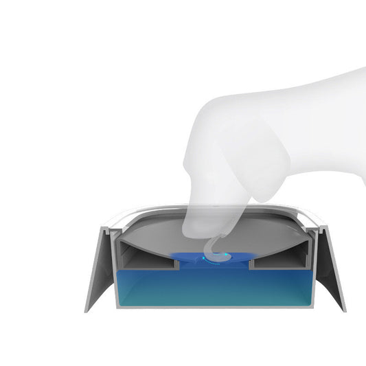 Anti-Spill Dog Water Bowl - No Mess Pet Drinking Solution