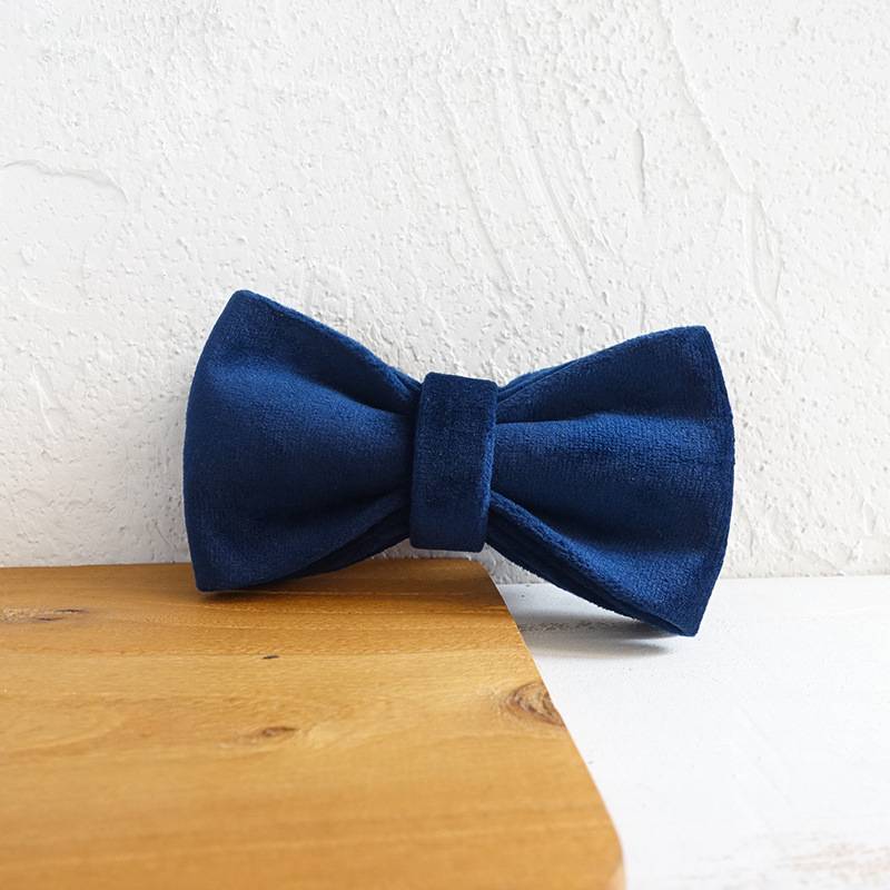 Blue  Dog Collar Set | Adjustable Leash & Bow Tie | Quality Pet Accessories