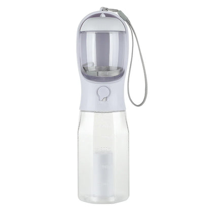Multifunction Pet Travel Bottle - Portable Water Dispenser - TailTastic Store