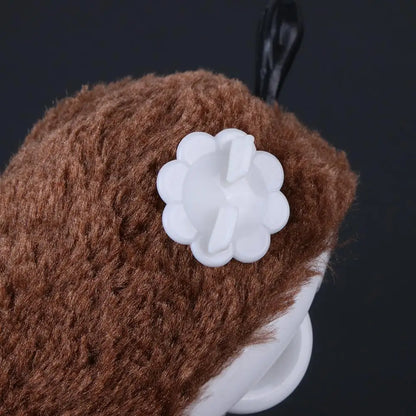 Spring‑Powered Plush Mouse – Interactive Mechanical Toy for Cats