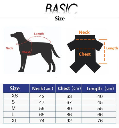 Fleece Dog Jacket – Autumn Winter Reflective Coat for Large Dogs