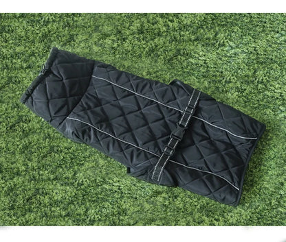 Fleece Dog Jacket – Autumn Winter Reflective Coat for Large Dogs