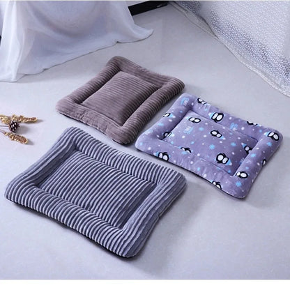 Soft Pet Bed & Mat, Cozy Easy‑Care Lounge for Cats & Dogs