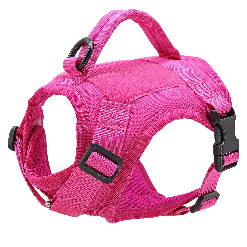Tactical Military Cat Harness – Breathable Mesh & Adjustable