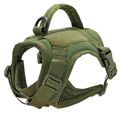 Tactical Military Cat Harness – Breathable Mesh & Adjustable
