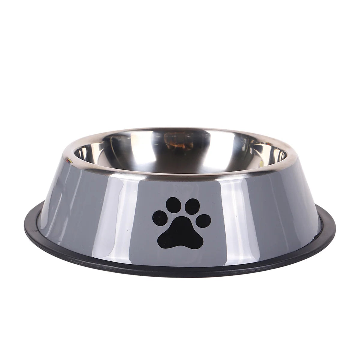 Stainless Steel Dog Bowl – Rust‑Resistant, Slip‑Proof, Dishwasher Safe