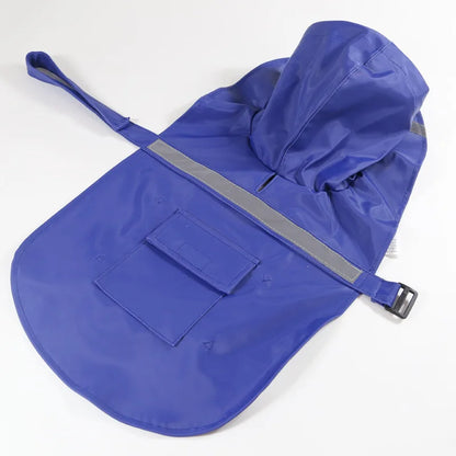 Waterproof Large Dog Raincoat - Wind‑Proof Outdoor Jacket