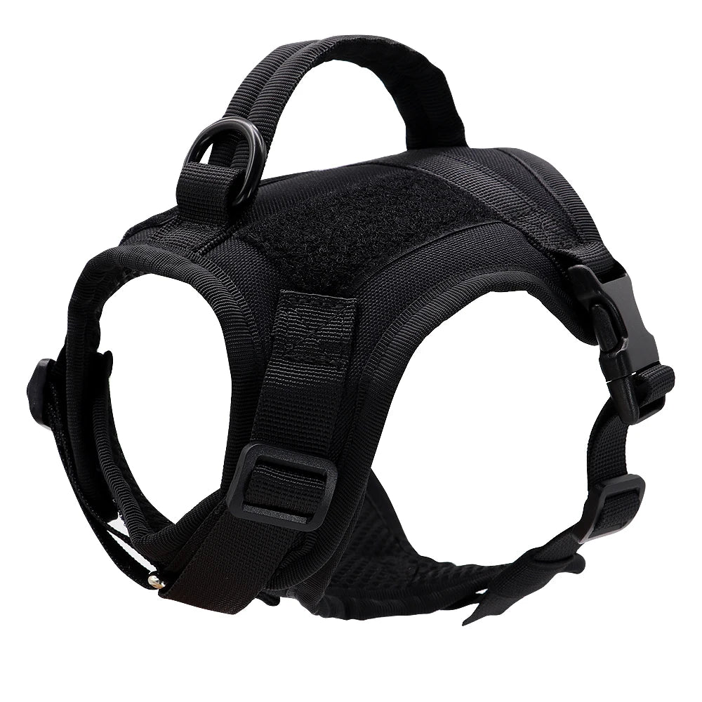 Tactical Military Cat Harness – Breathable Mesh & Adjustable