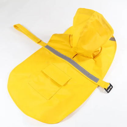 Waterproof Large Dog Raincoat - Wind‑Proof Outdoor Jacket