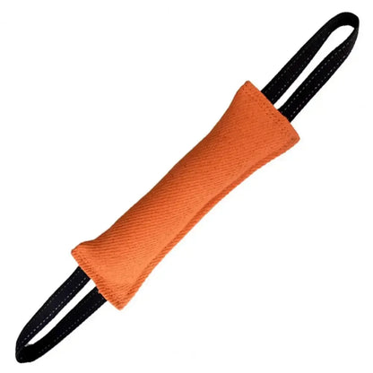 Dog Bite Tug Toy - Durable Flax Training Stick with Non-Slip Rope Handles