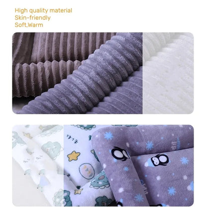 Soft Pet Bed & Mat, Cozy Easy‑Care Lounge for Cats & Dogs