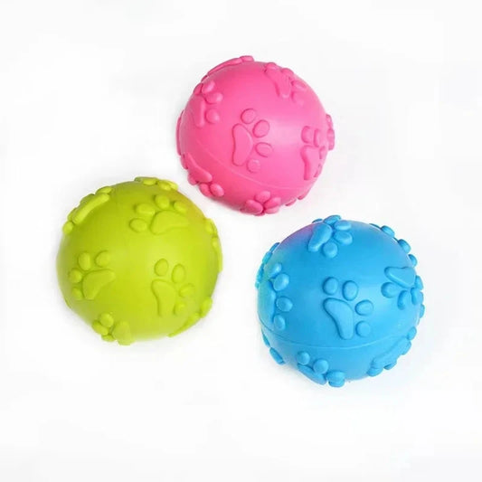 Bite‑Resistant Pet Toy Ball Dog toys TailTastic Store 