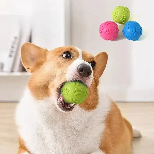 Bite‑Resistant Pet Toy Ball Dog toys TailTastic Store 