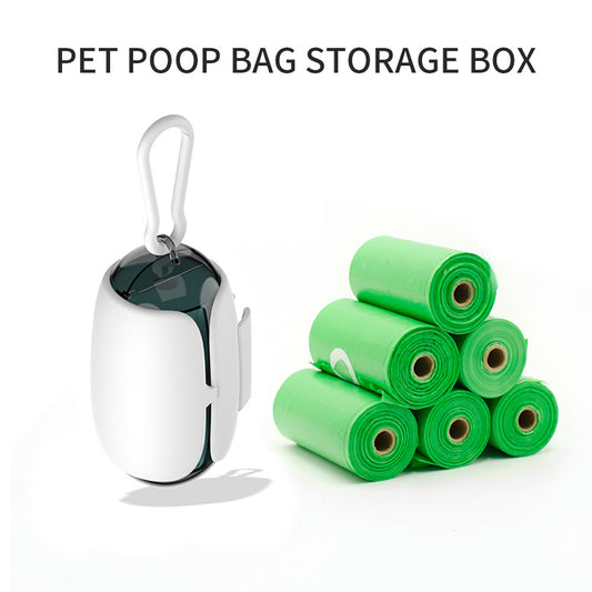 Space Capsule Poop Bag Dispenser - Stylish Pet Accessory
