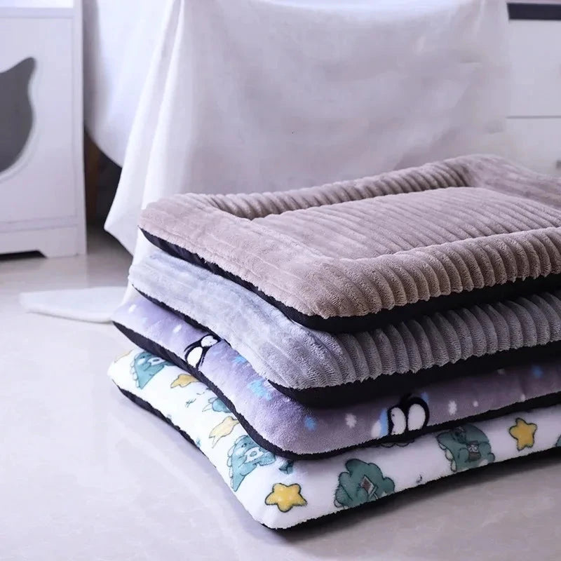 Soft Pet Bed & Mat, Cozy Easy‑Care Lounge for Cats & Dogs Beds TailTastic Store 