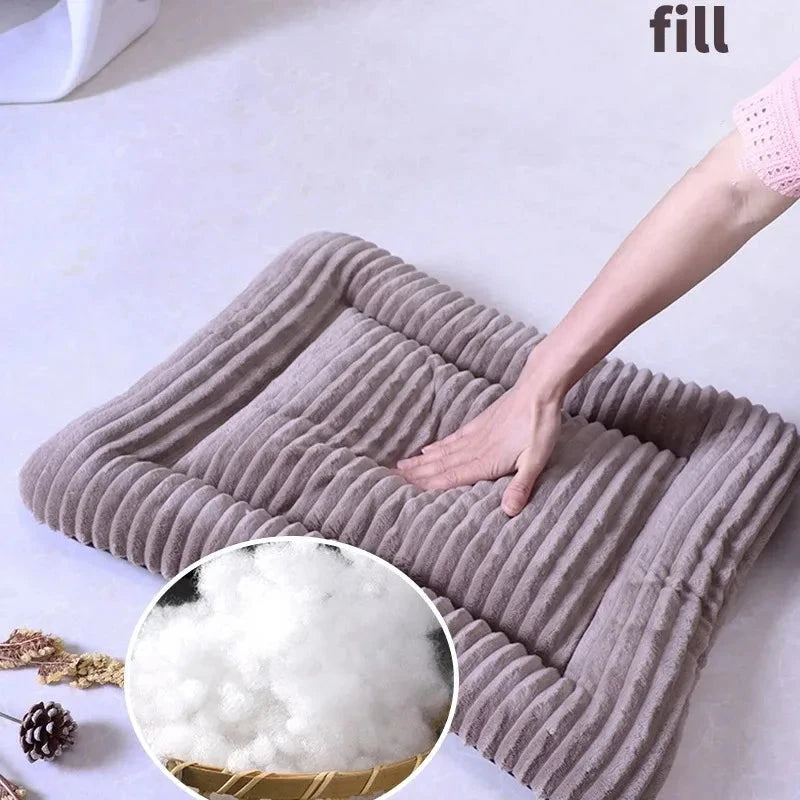 Soft Pet Bed & Mat, Cozy Easy‑Care Lounge for Cats & Dogs Beds TailTastic Store 