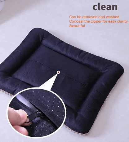 Soft Pet Bed & Mat, Cozy Easy‑Care Lounge for Cats & Dogs Beds TailTastic Store 