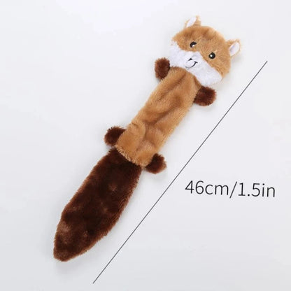 Squirrel Squeaky Dog Toy – Funny Plush Chew Toy for Puppies & Dogs Dog toys TailTastic Store 